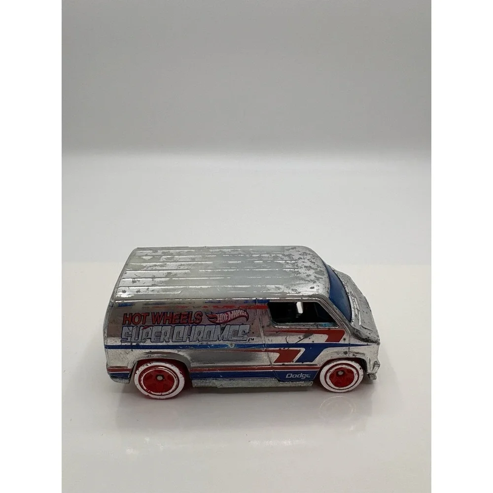 Hot Wheels Super Chromes Custom '77 Dodge‎ Van DieCast 2007 1:64 Mattel